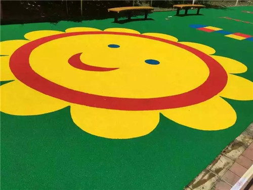 幼儿园塑胶颗粒场地